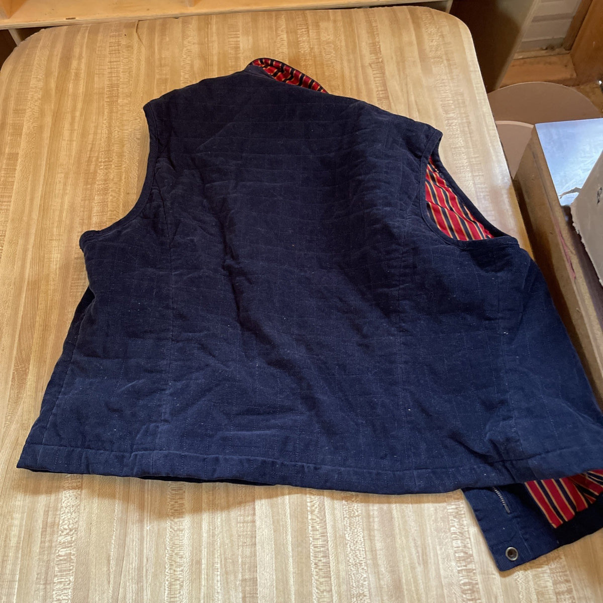 Talbots Corduroy Vest Large 