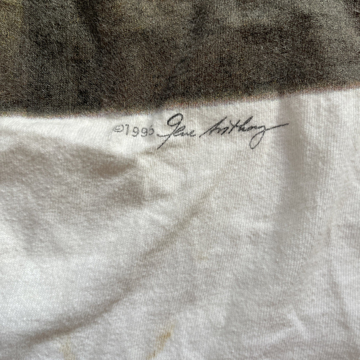 Vintage 1995 Gene Anthony T Shirt Ashbury Haight Street XL