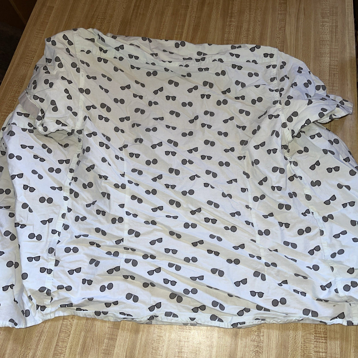 Super Massive Button Down Small AOP