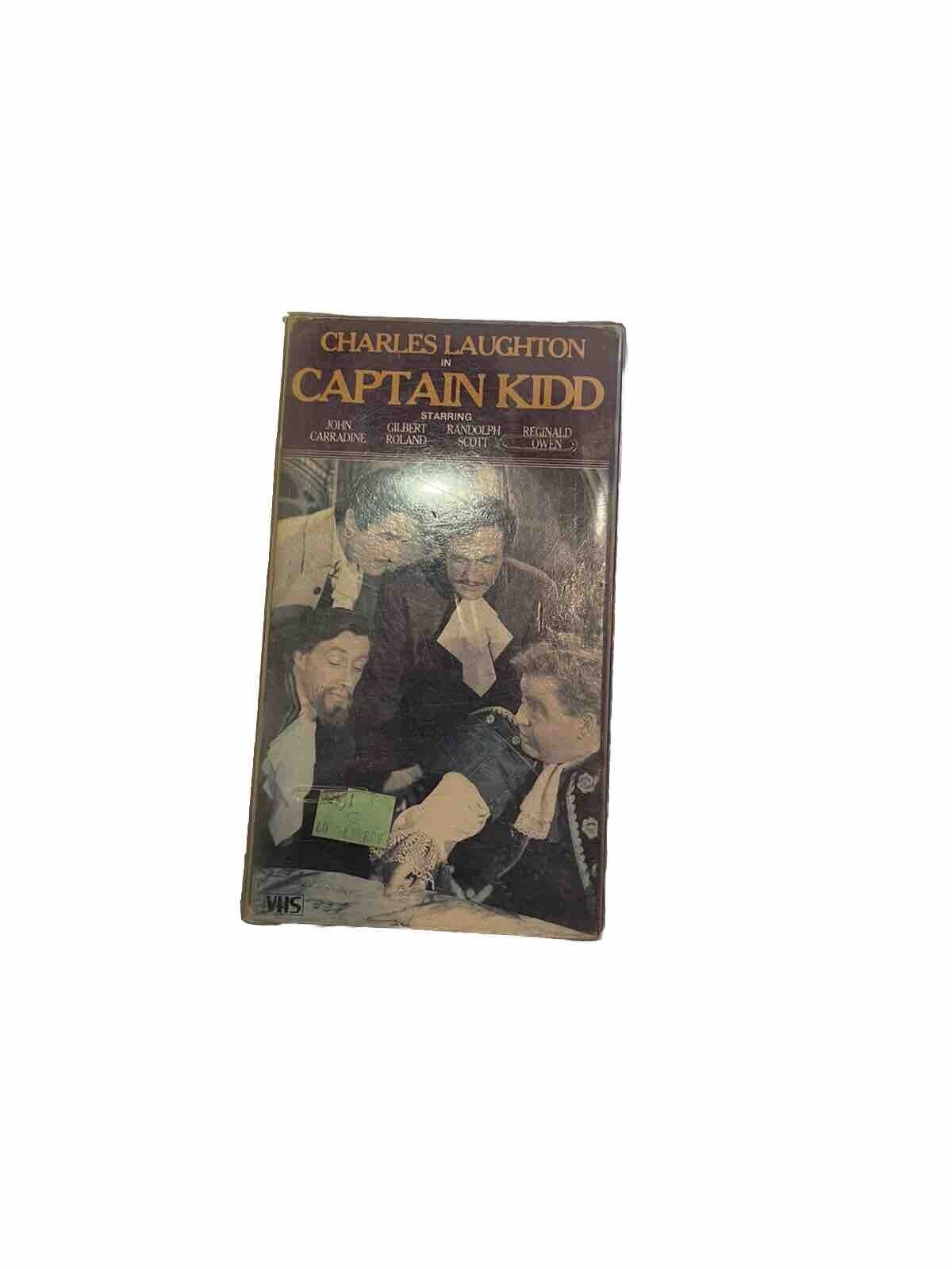 Captain Kidd VHS 