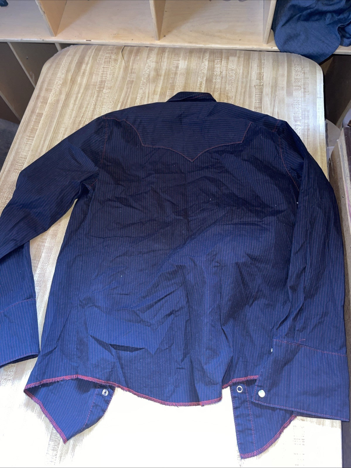 Vintage Serious Los Angeles Pearl Snap Small 