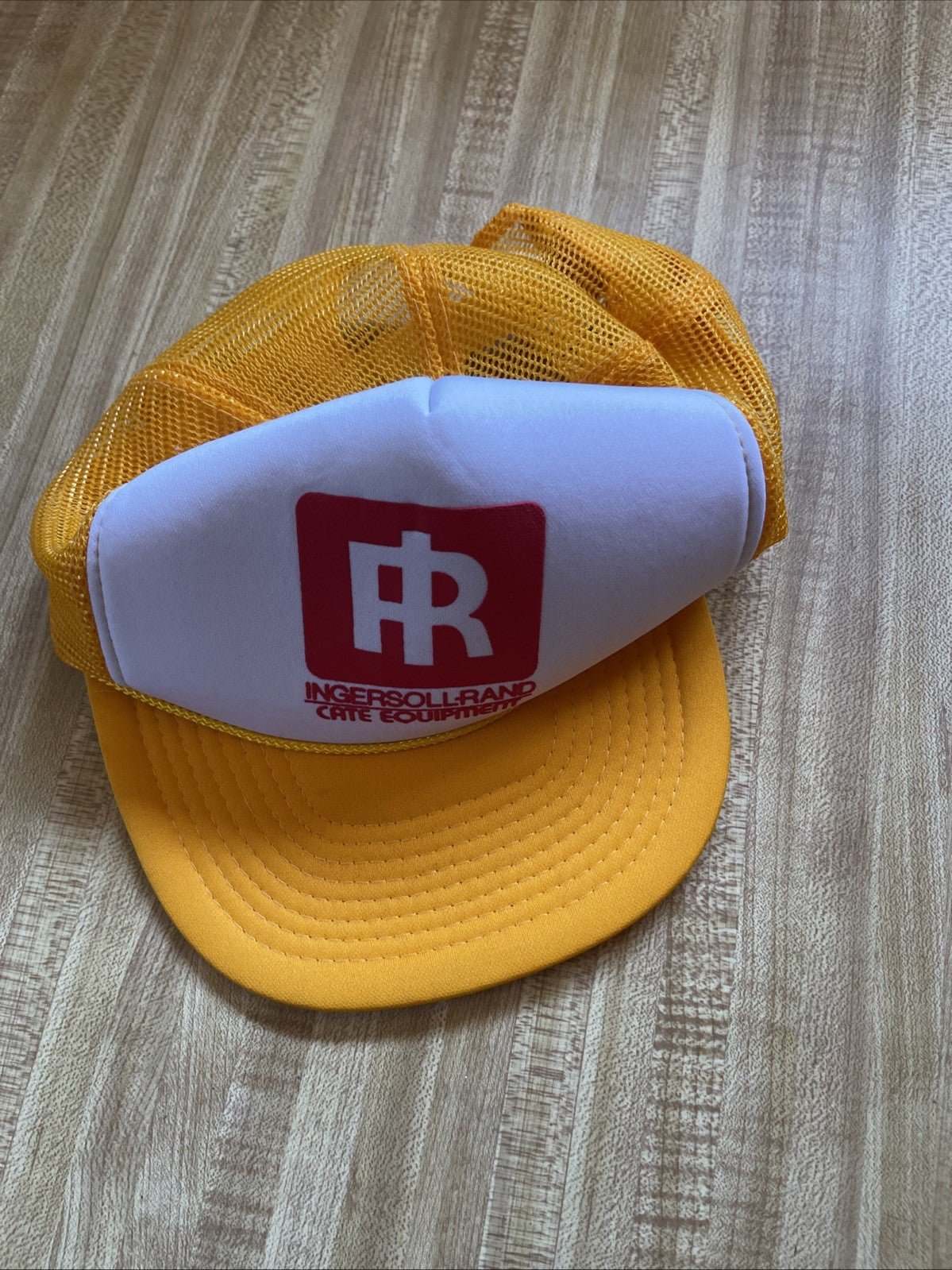 Vintage Ingersoll Rand Cate Equipment SnapBack 