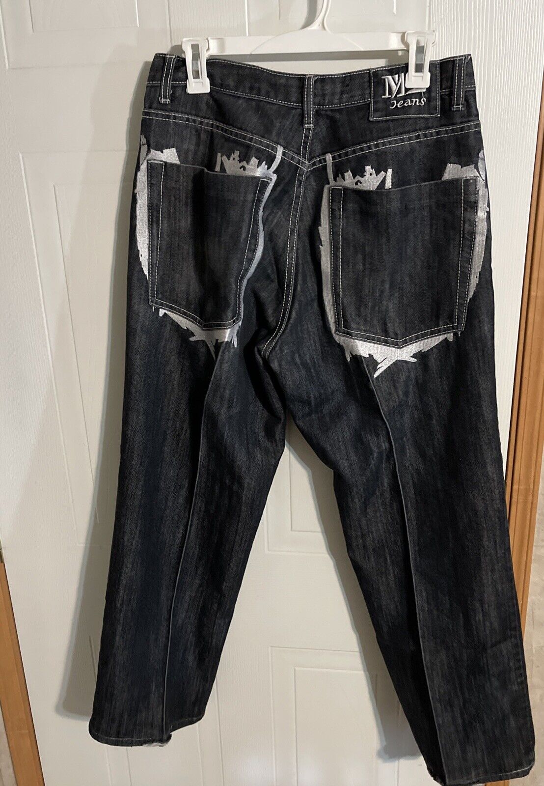 M2 Brand Jeans 34x32 Skater Streetwear Hiphop 