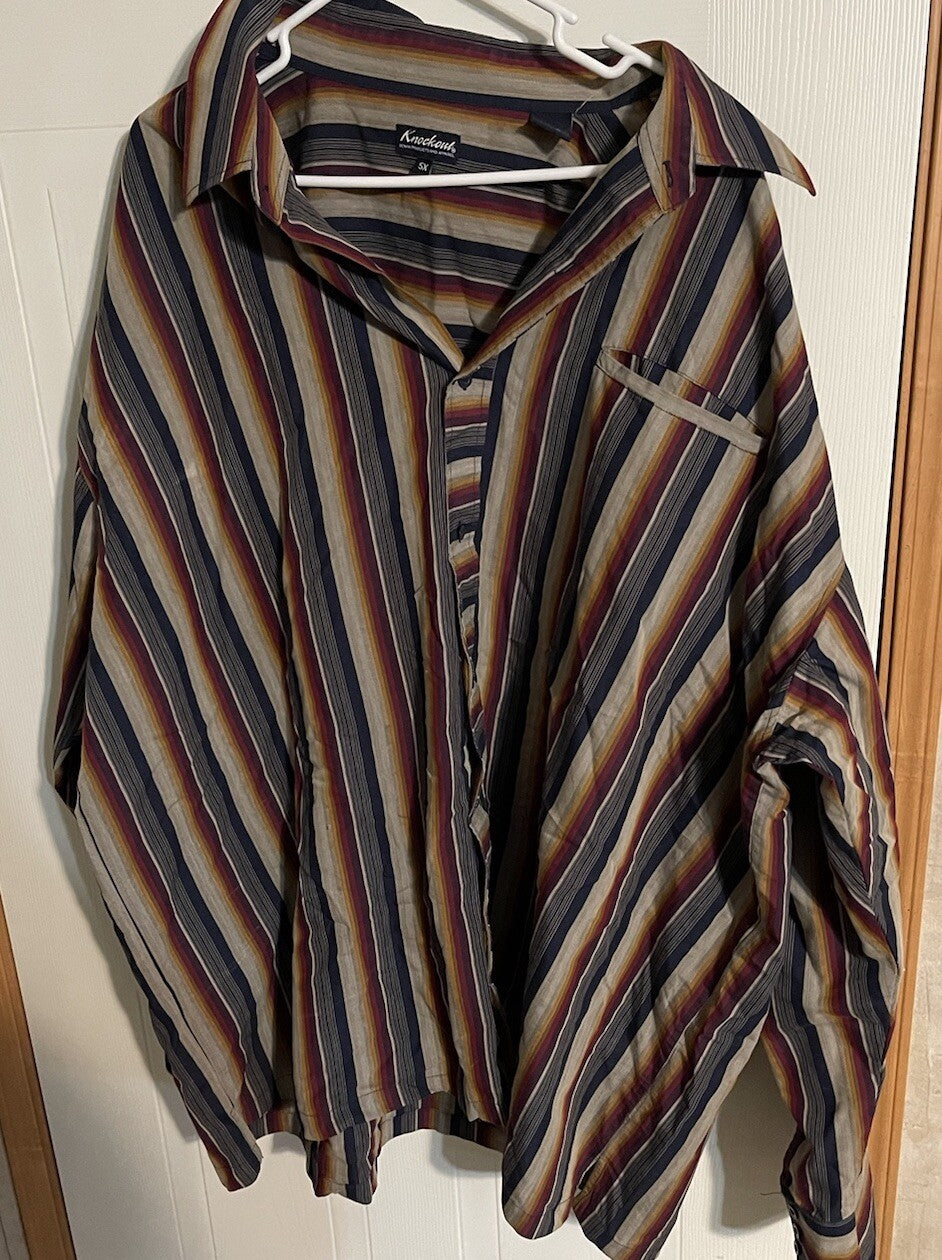 Knockout Button Up 5XL
