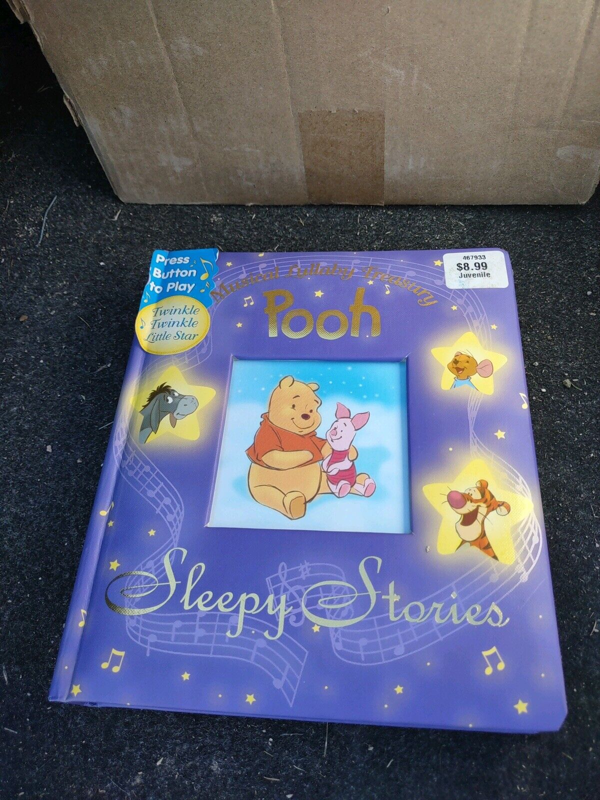Musical Treasury Ser.: Pooh Sleepy Stories by Lisa Ann Marsoli (Children's Board