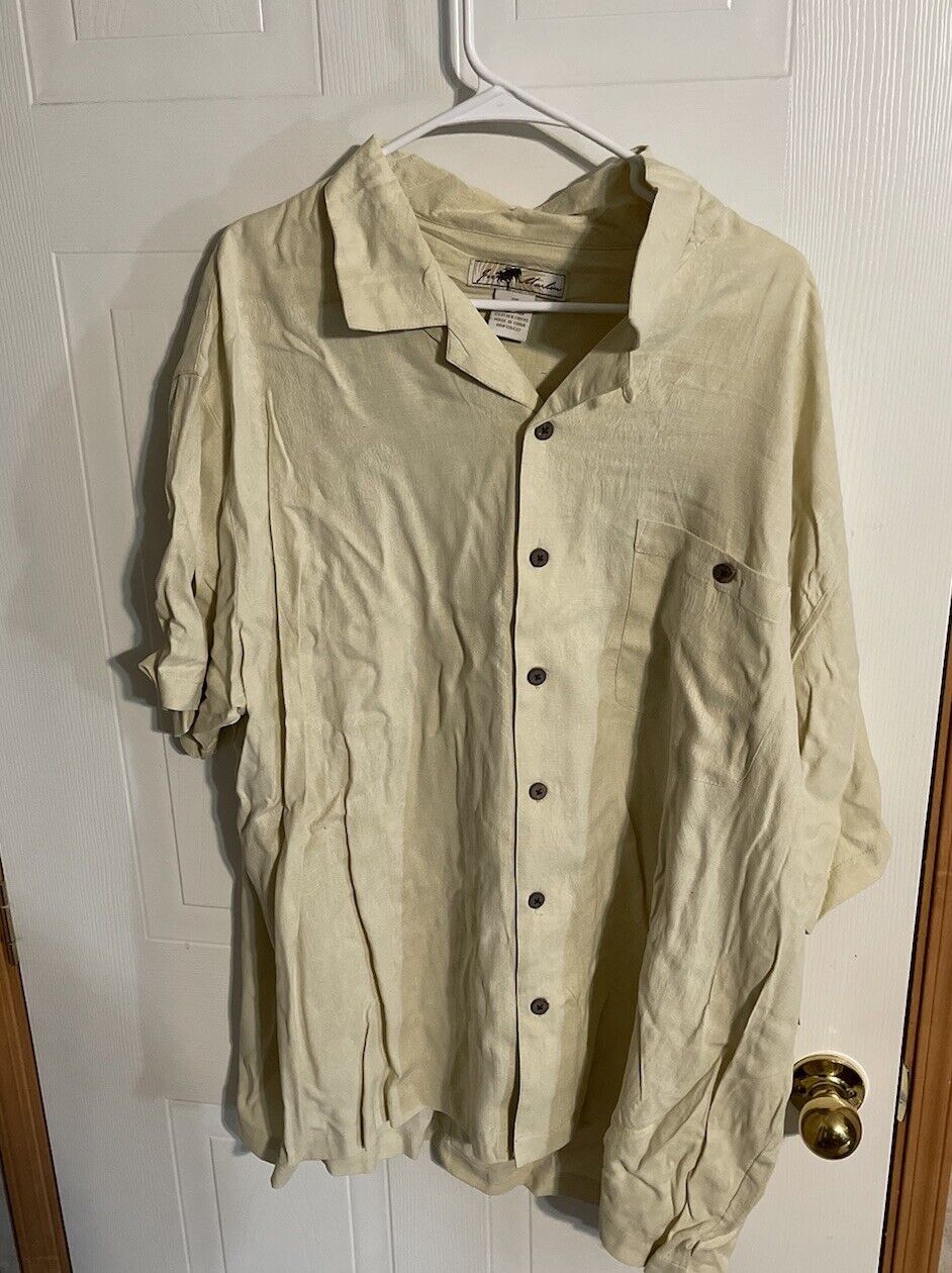 Joe Marlin Shirt 3XB NWT Silk Blend