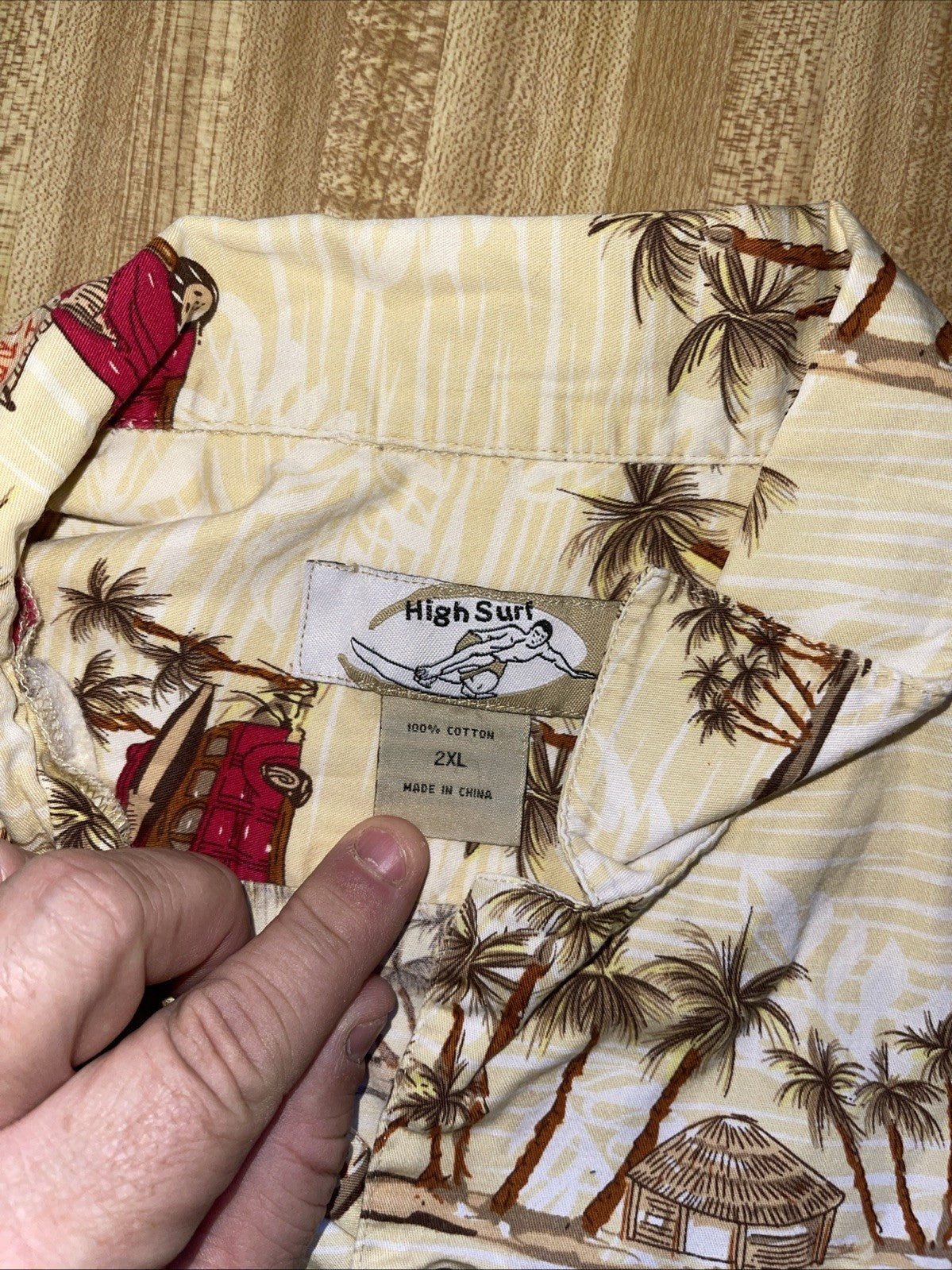 High Surf Hawaiian Shirt 2XL 
