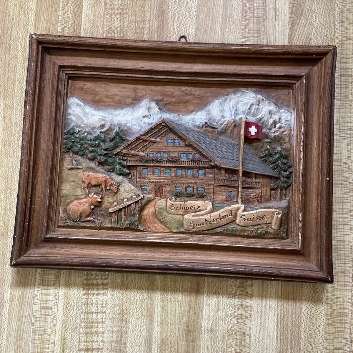 Vintage Switzerland Wall Art