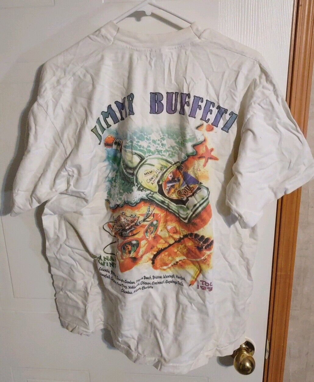 Jimmy Buffett 1996 Tour T Shirt XL