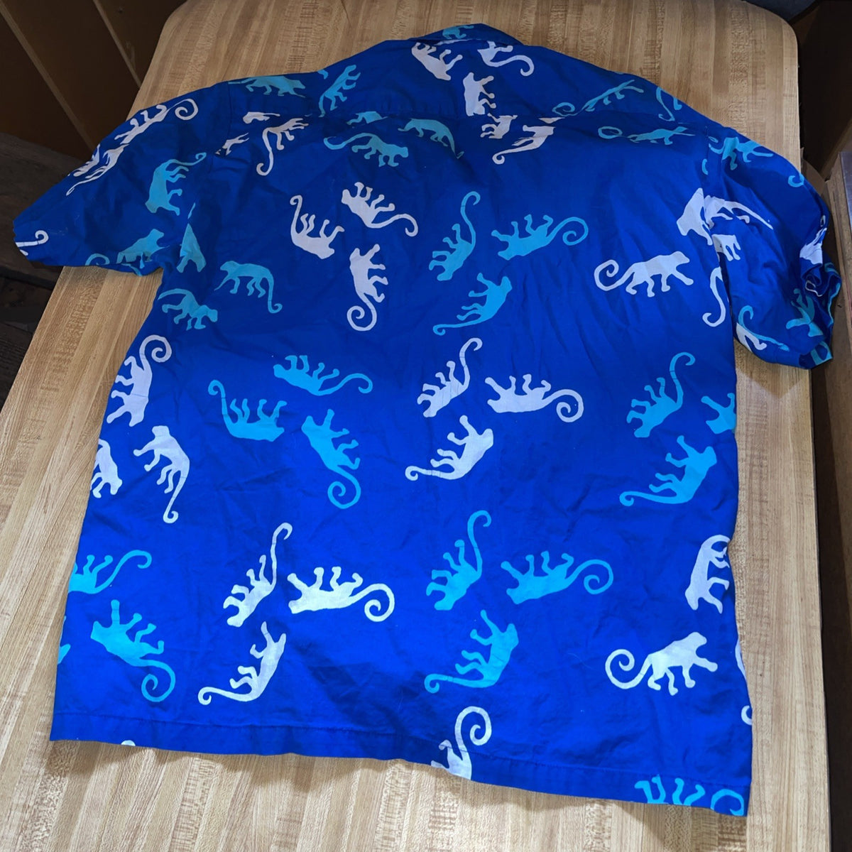 Caribelle Batik Hawaiian Shirt Large 