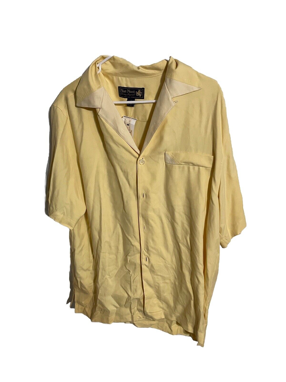 Nat Nast Silk Shirt Medium NWT 