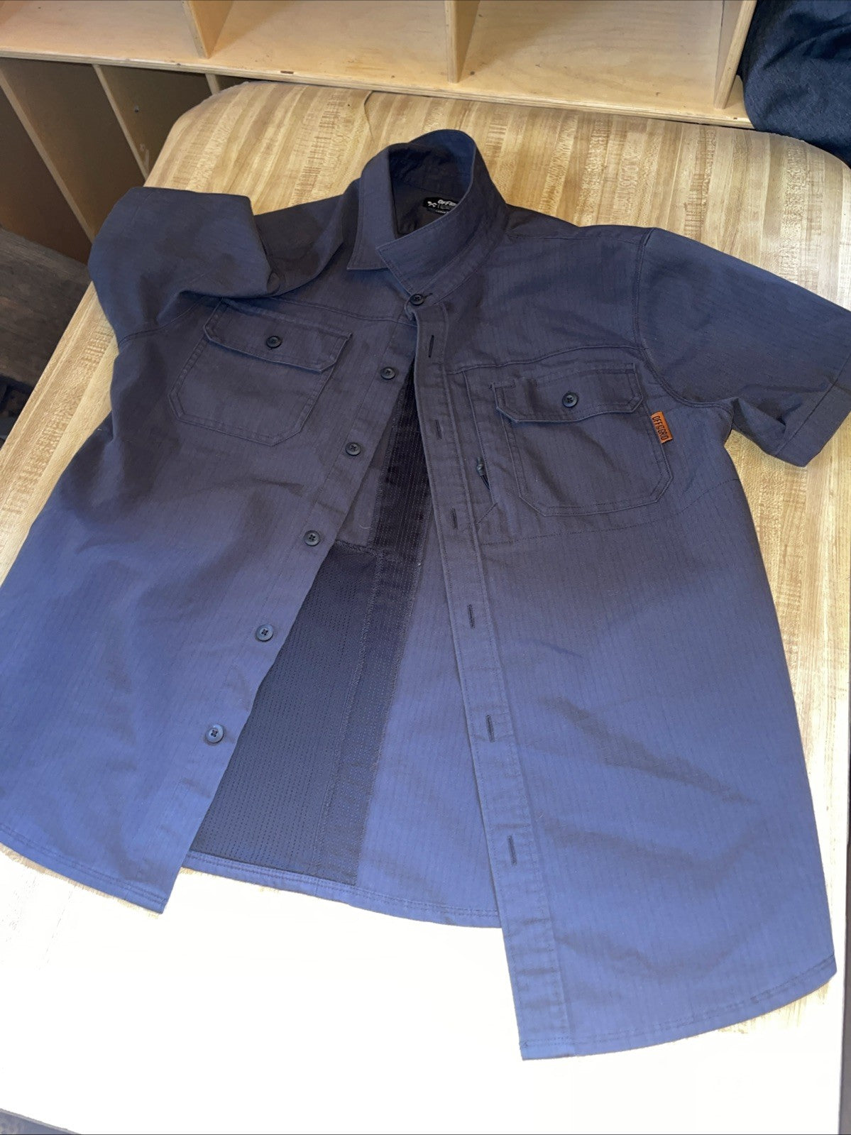 Off The Grid Button Up Large 