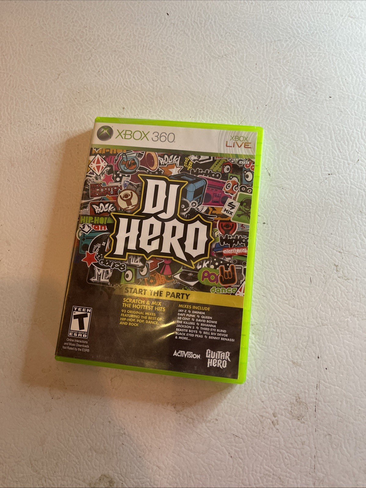 DJ Hero Xbox 360 Game 