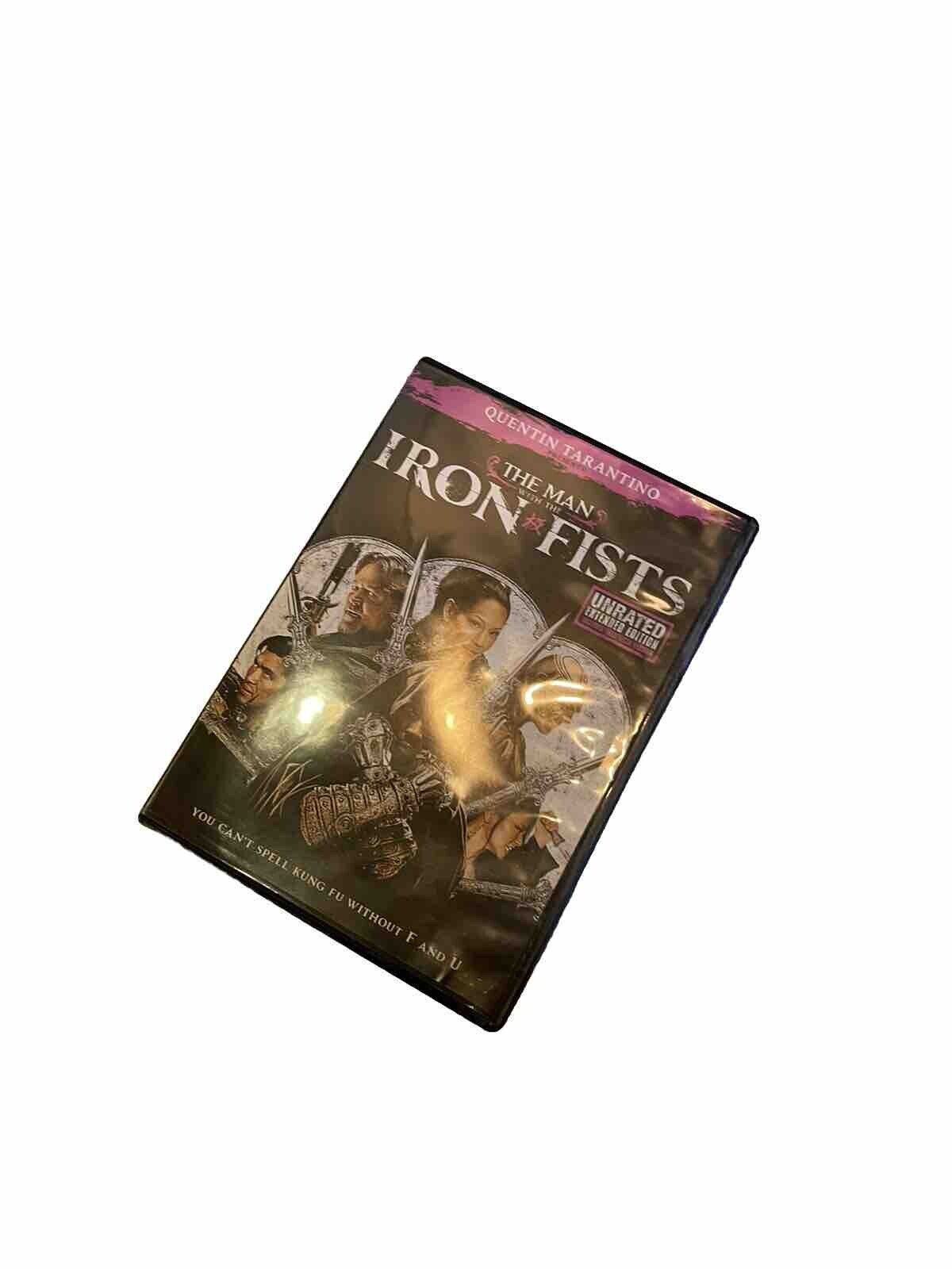 the man with the iron fists dvd