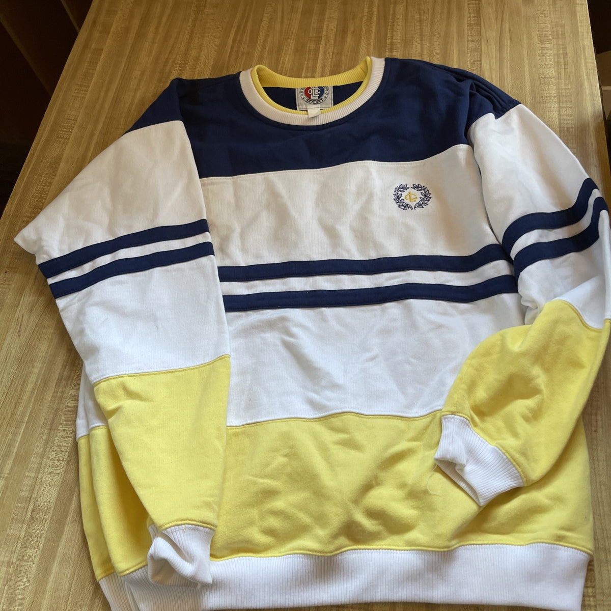 Vintage Greenline Sport Sweatshirt Large 