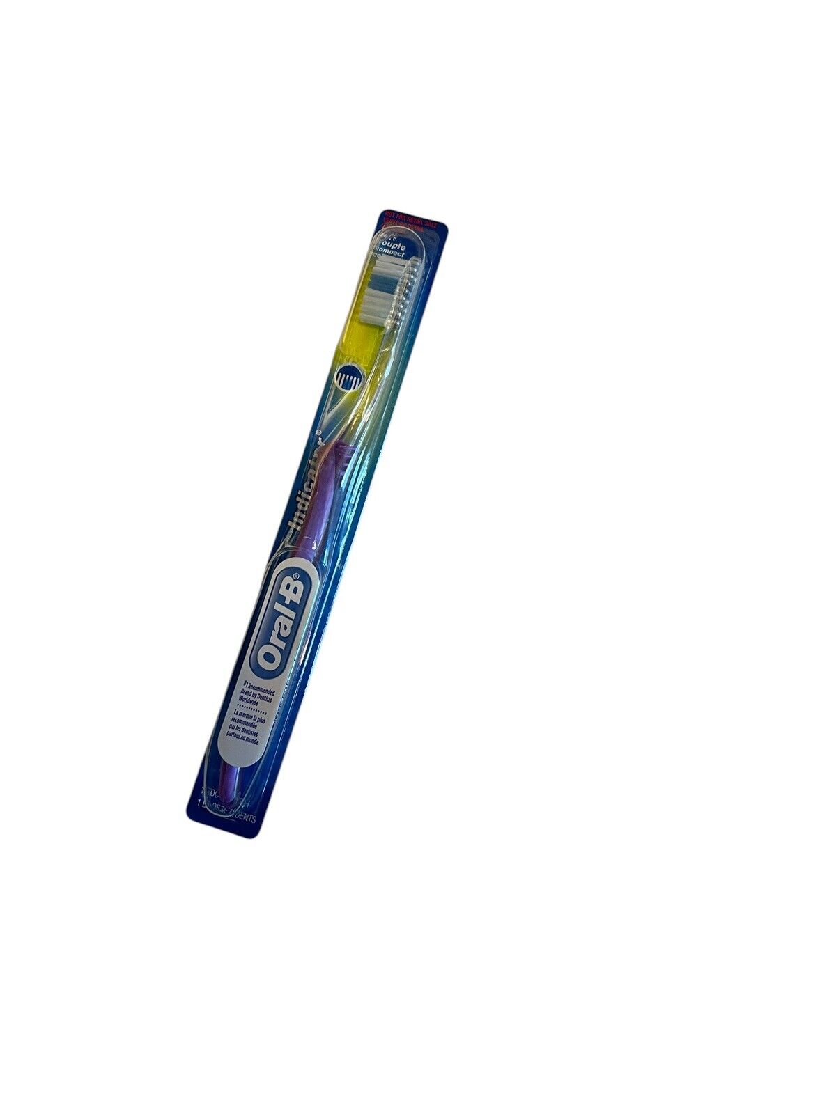Vintage 2002 Made In USA Oral B Indicator Soft Toothbrush  New Old Stock