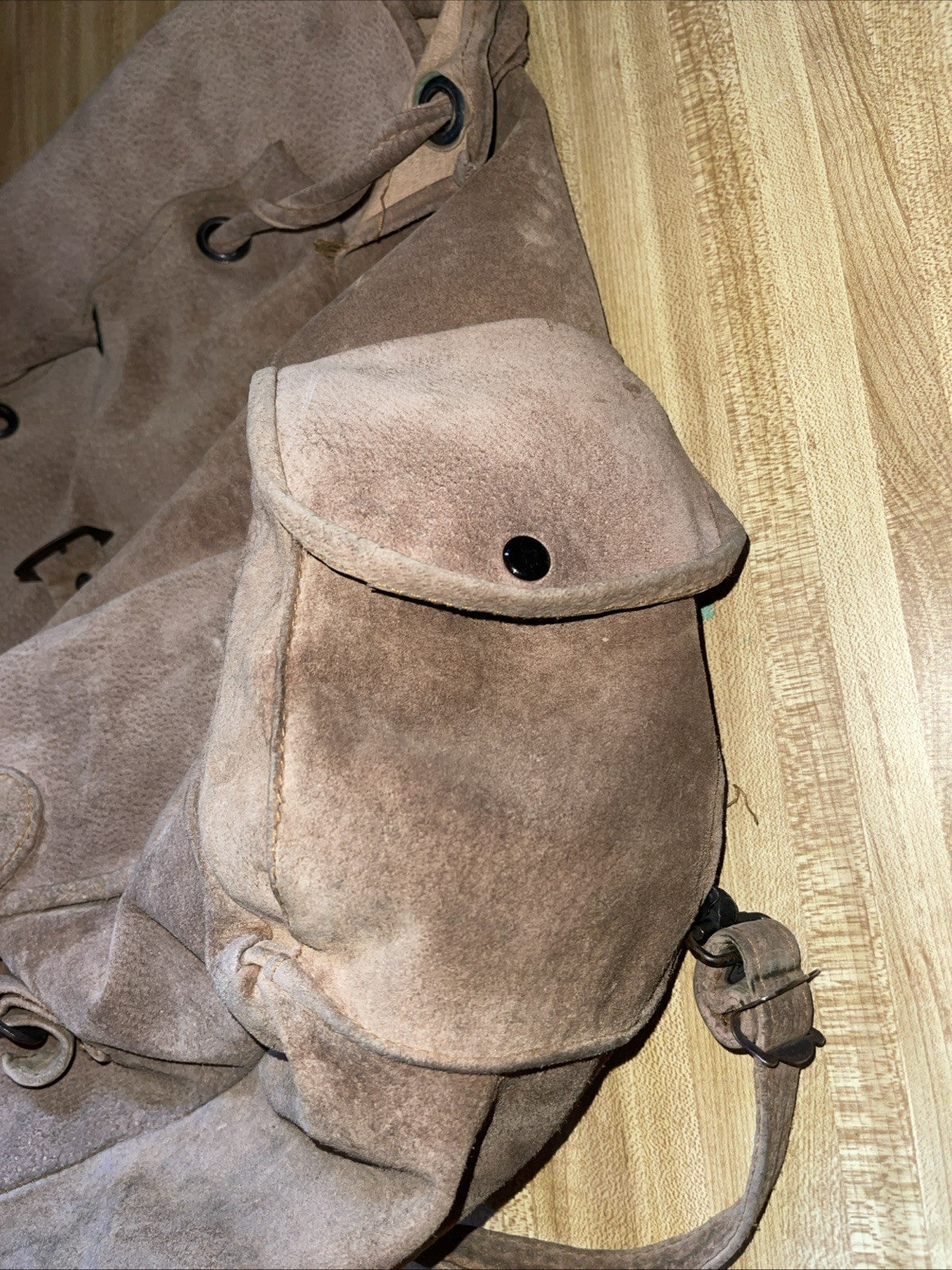 Vintage Leather Backpack 