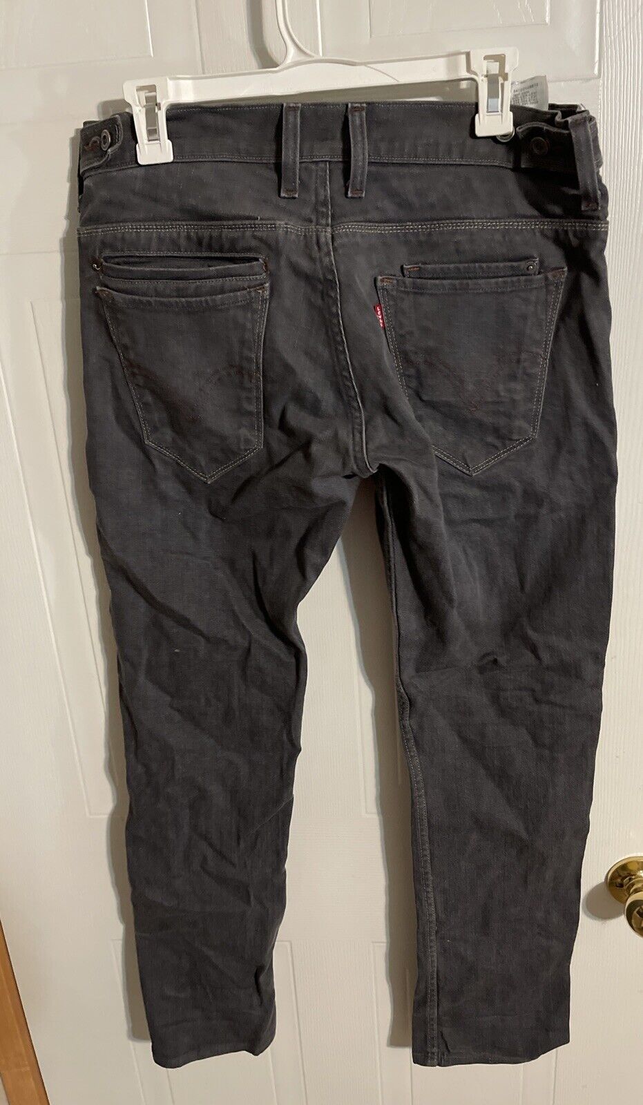 levis 511 34x32 Gray Buckle Back 