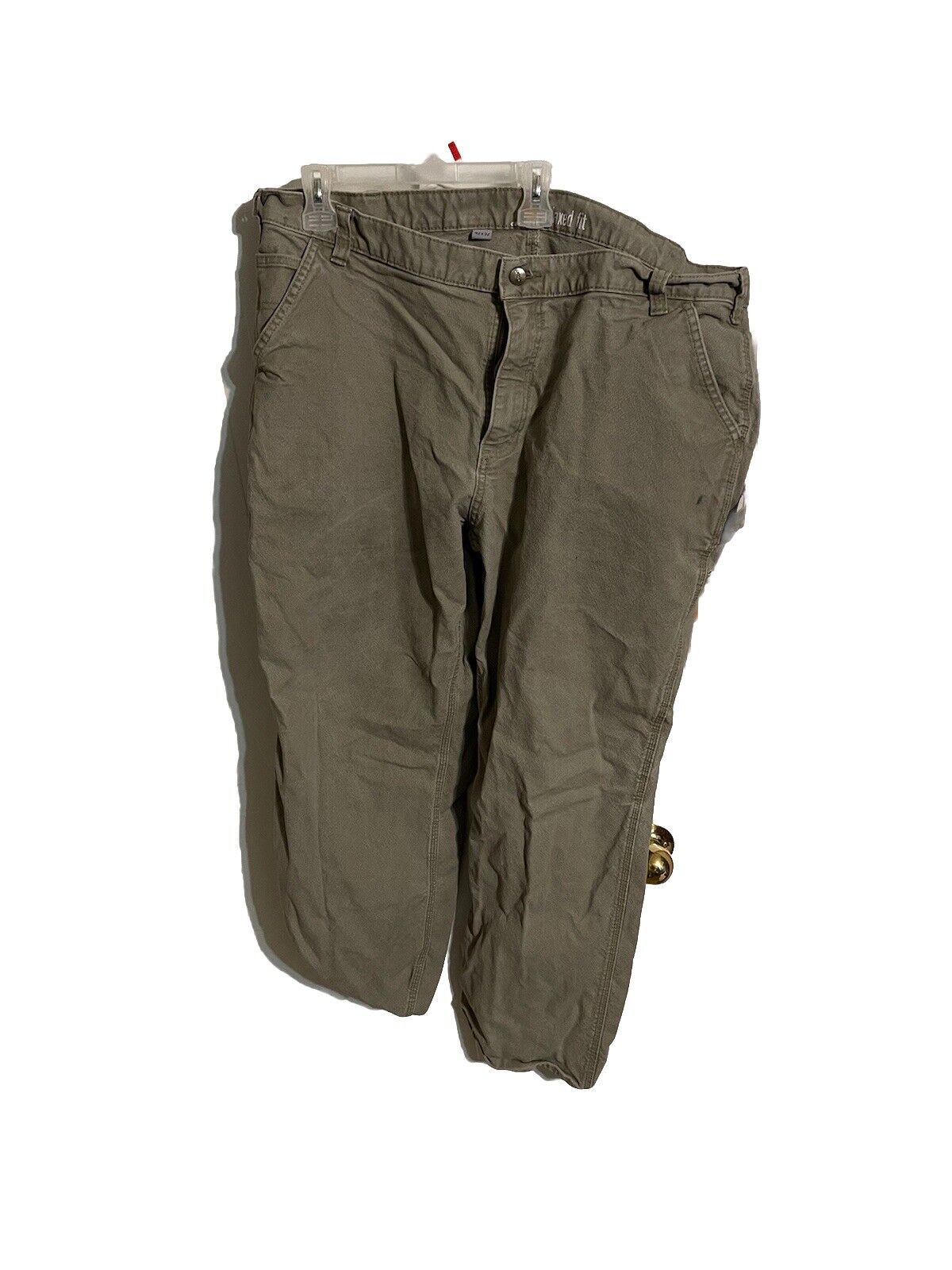 Carhartt Carpenter Jeans 42x32 Stain On Back Left Pocket 