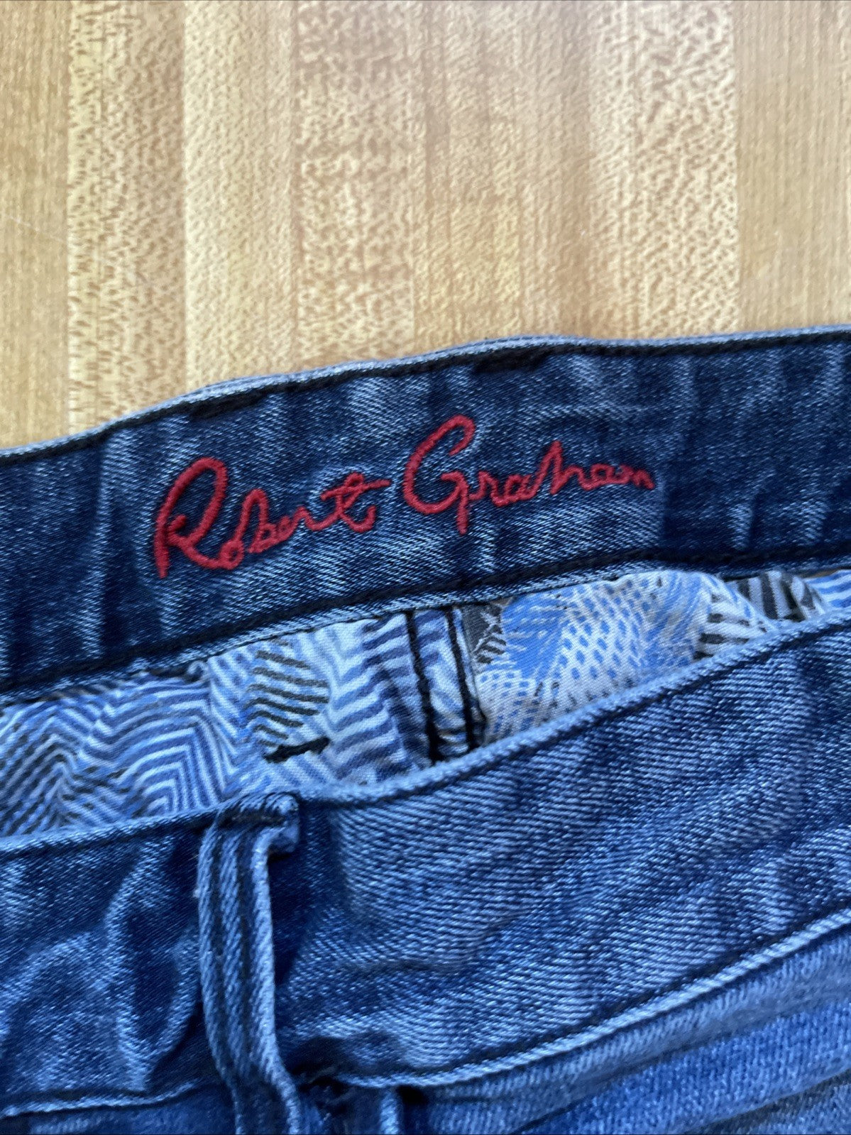 Robert Graham Tailored Kipling Jeans 35/34 