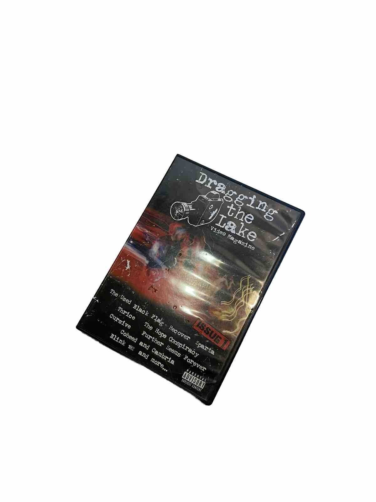 Dragging The Lake Video Magazine Issue 1 DVD VIDEO MUSIC hard punk rock bands!
