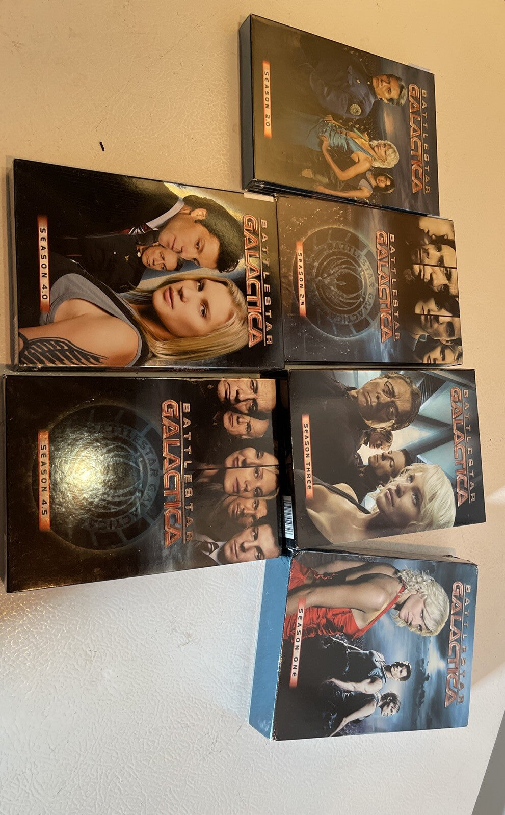 Battlestar Galactica DVD Lot