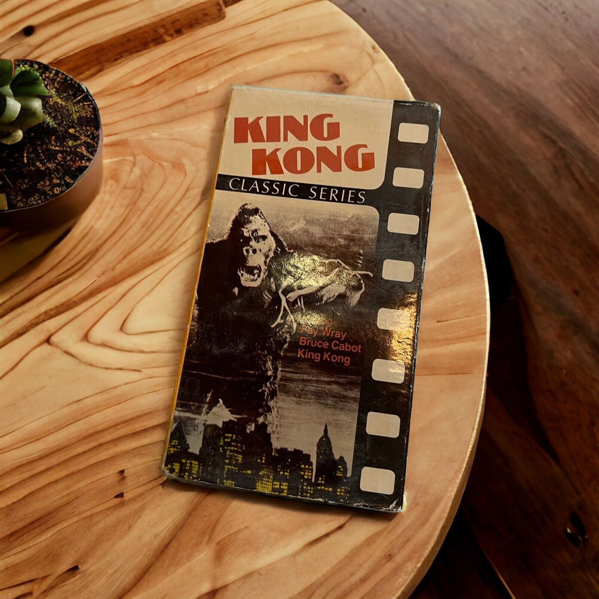 KING KONG Classic Series Original VHS UNCUT VERSION BLACK & WHITE Vintage
