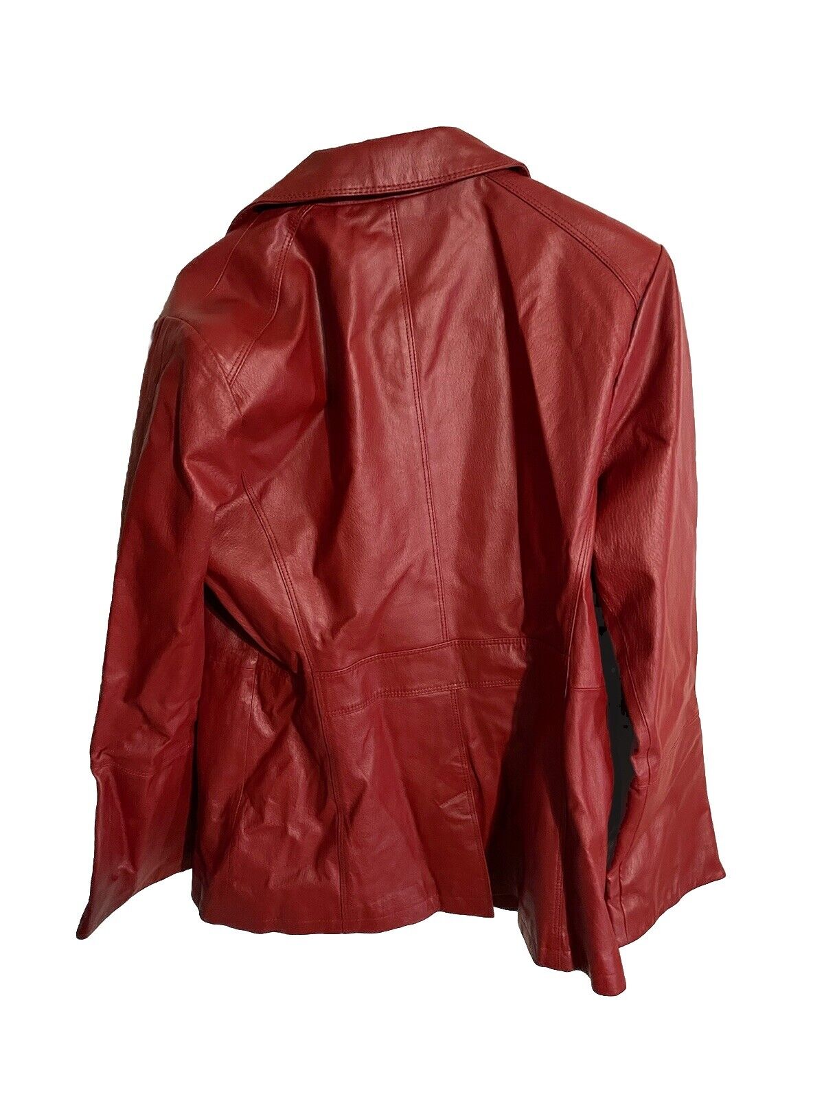 Jerry Lewis Classic Luxuries Leather Coat Large 