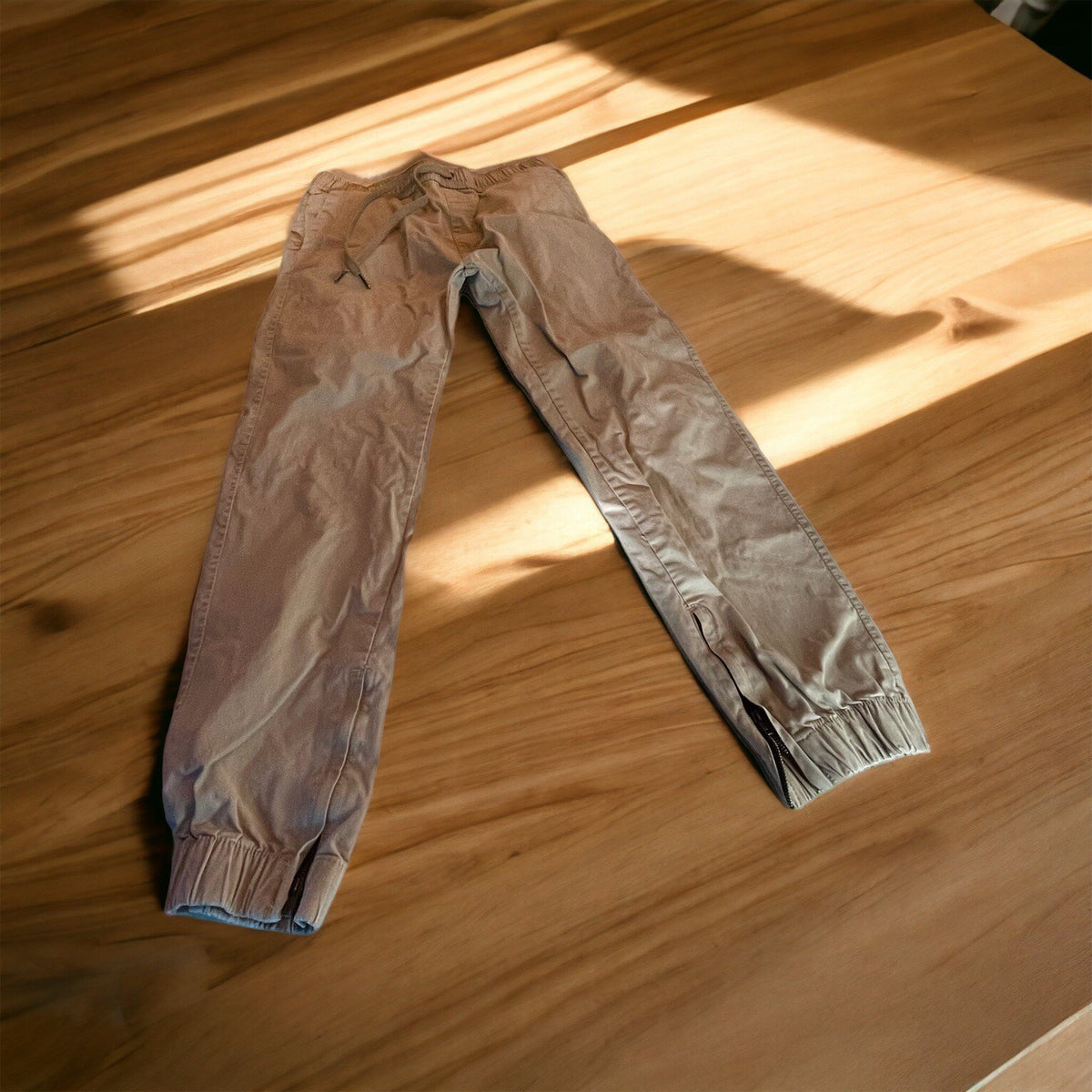 Steve’s Jeans Drawstring Pants Medium Zipper Ankle