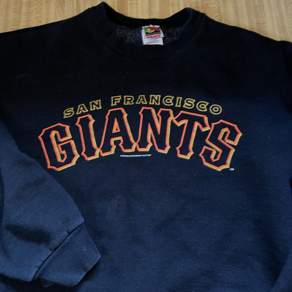 Vintage San Francisco Giants Sweatshirt 2002 XL
