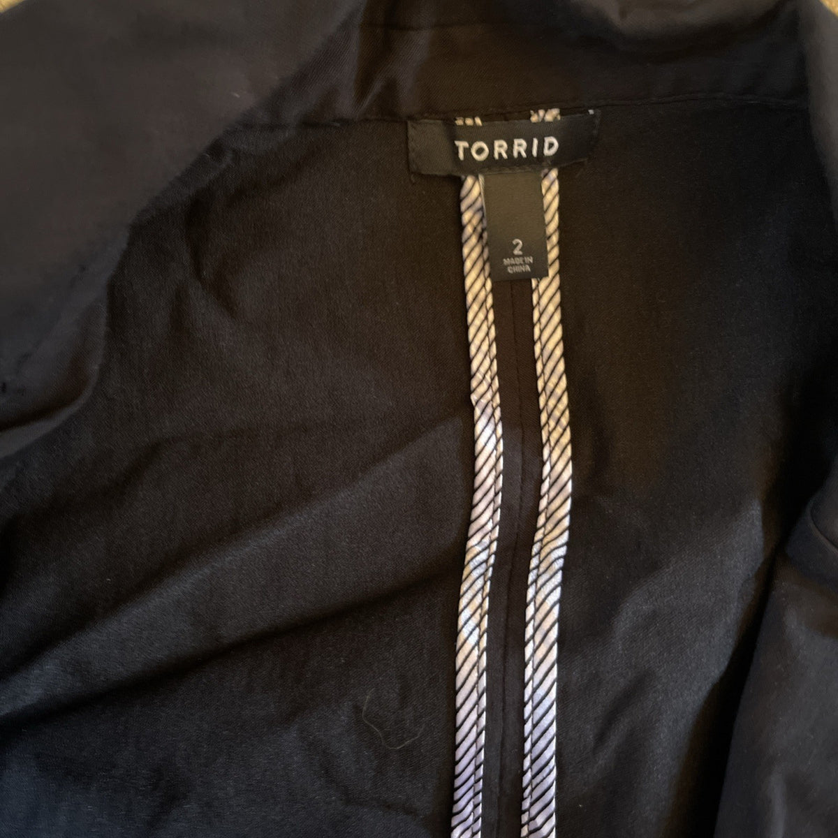 Torrid Unstructured Blazer 2