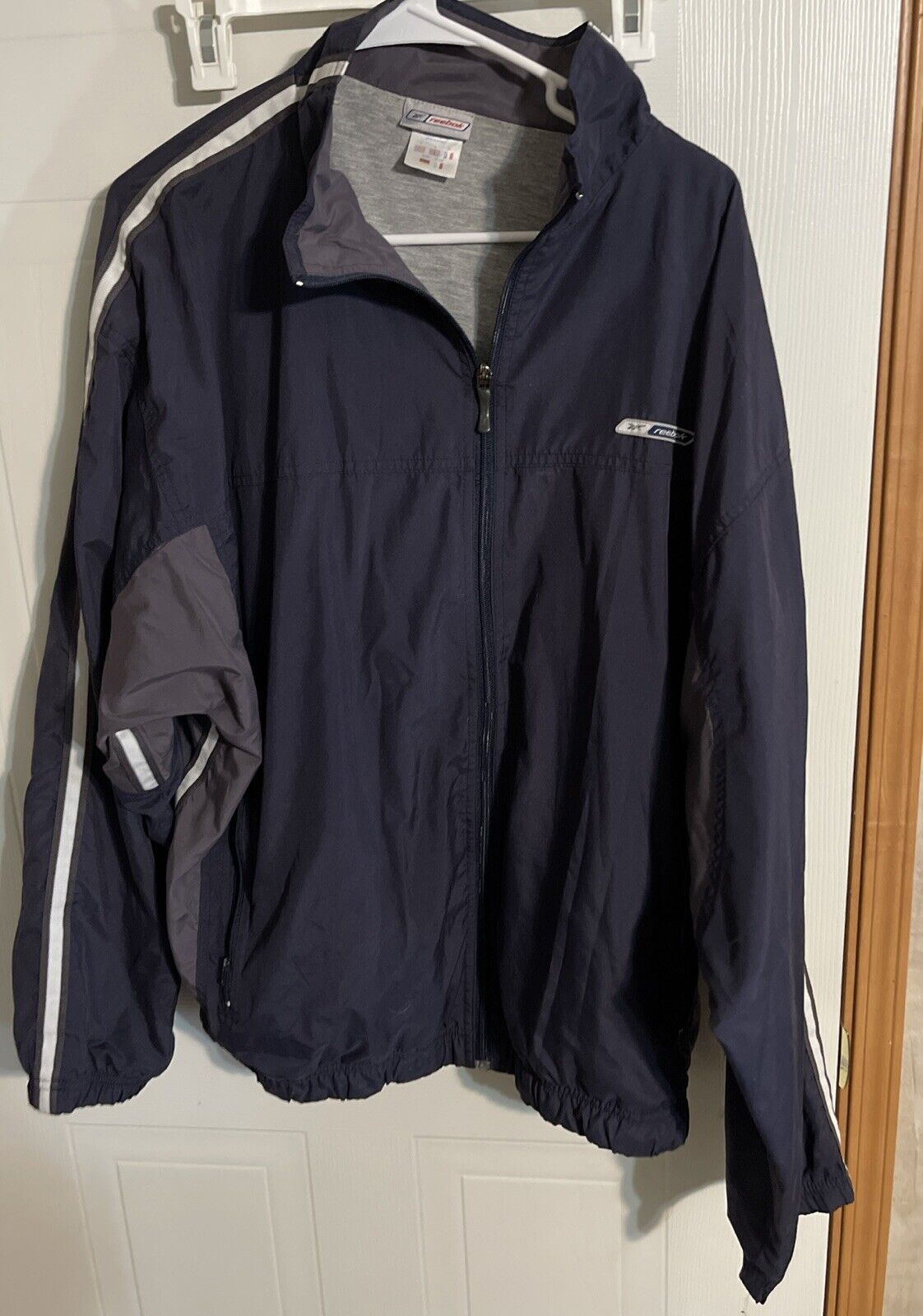 Reebok Windbreaker Jacket Large 
