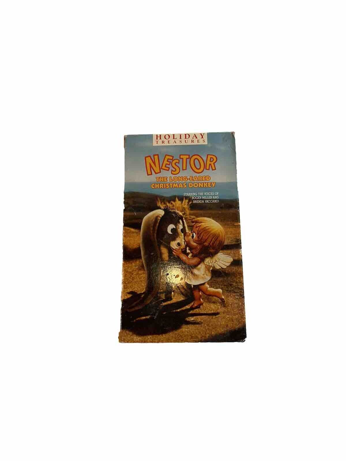 Nestor the Long-Eared Christmas Donkey (VHS, 1990)