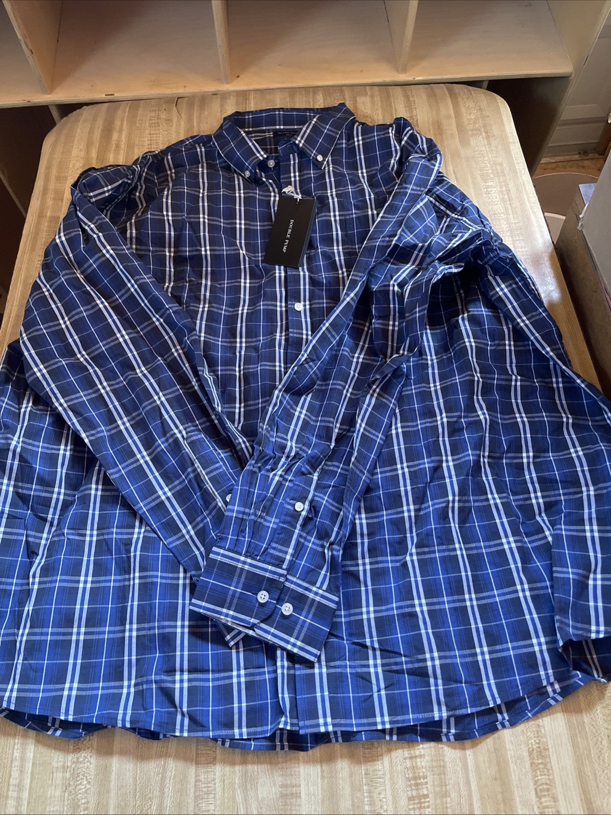 Double Pump Brand Button Down Shirt 3XLT NWT
