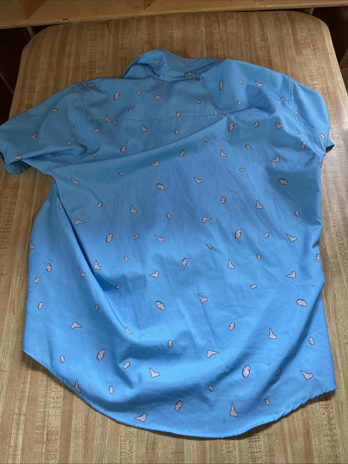 Perrine Man Press Button Up Large