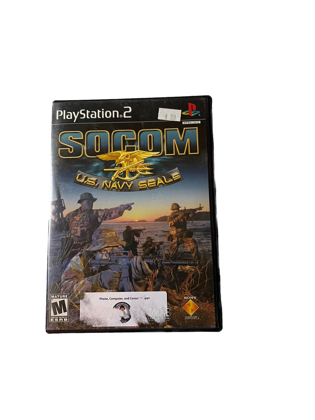 socom us navy seals ps2 CIB