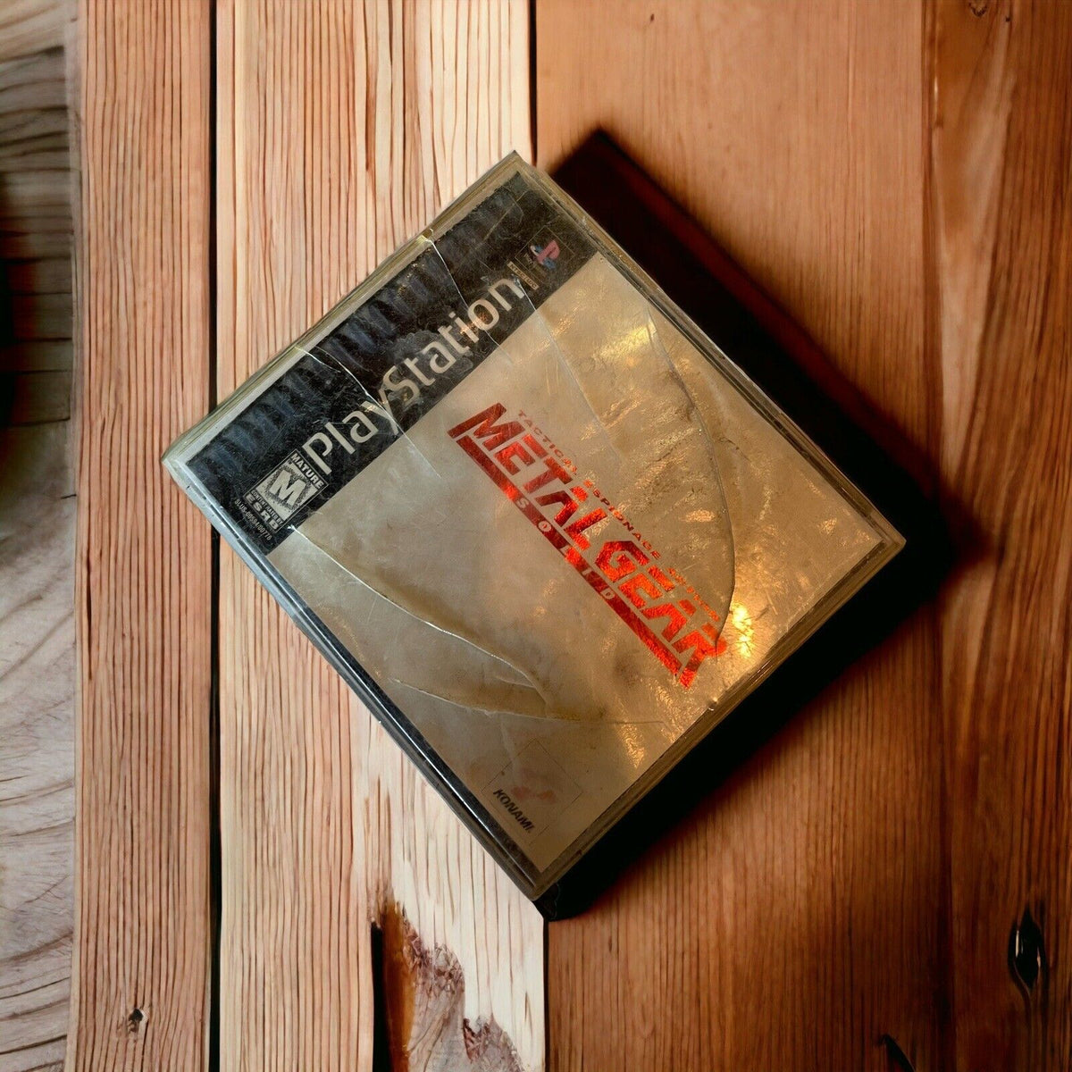 Metal Gear Solid - Black Label -  (No Manual) Sony PlayStation, PS1, 1999