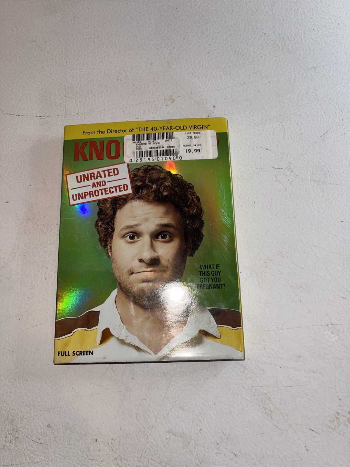 Knocked Up (DVD, 2007, Unrated and Unprotected Full Frame)