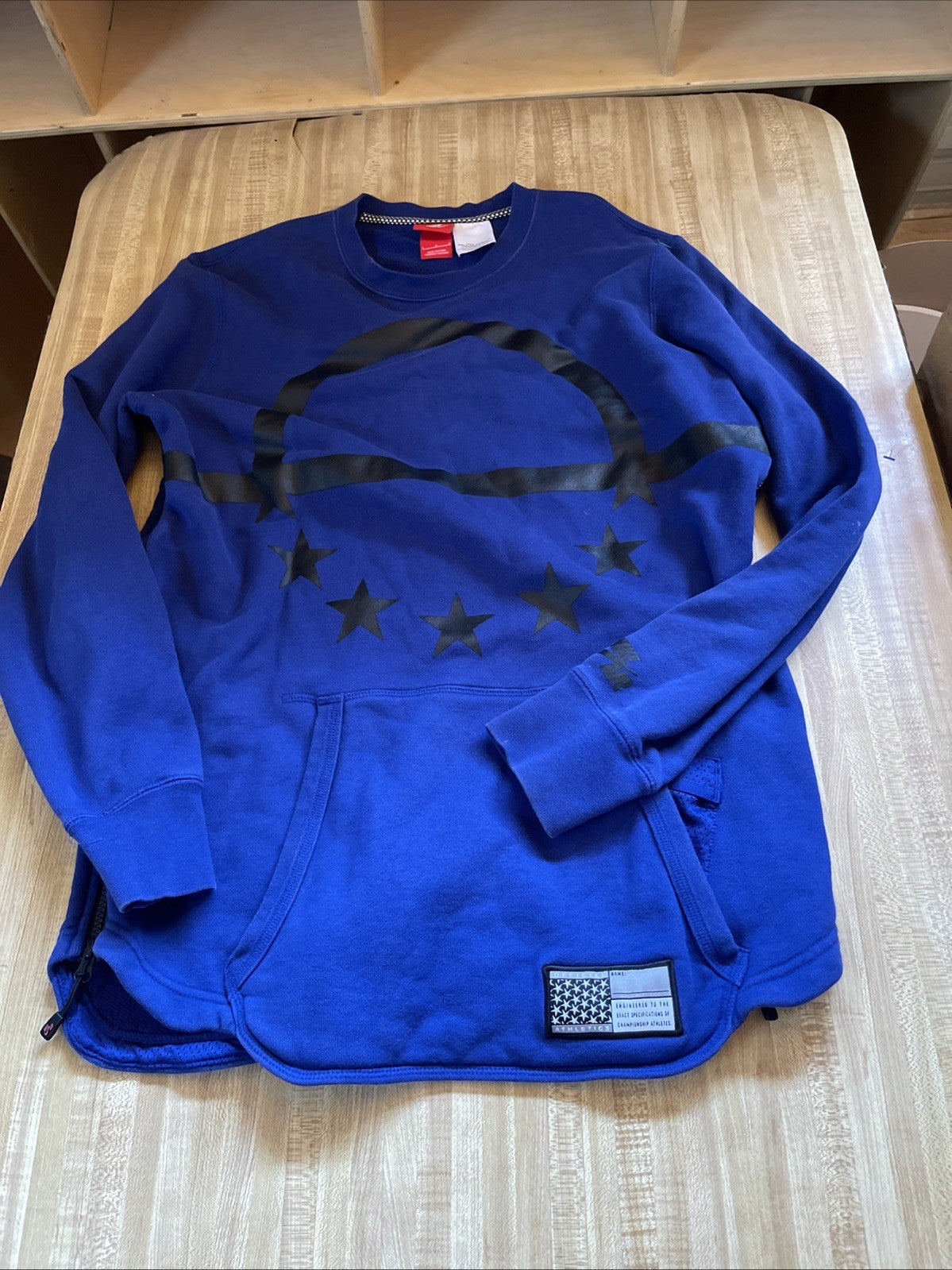 Nike Air Pivot V3 Sweatshirt Large Side Zip 