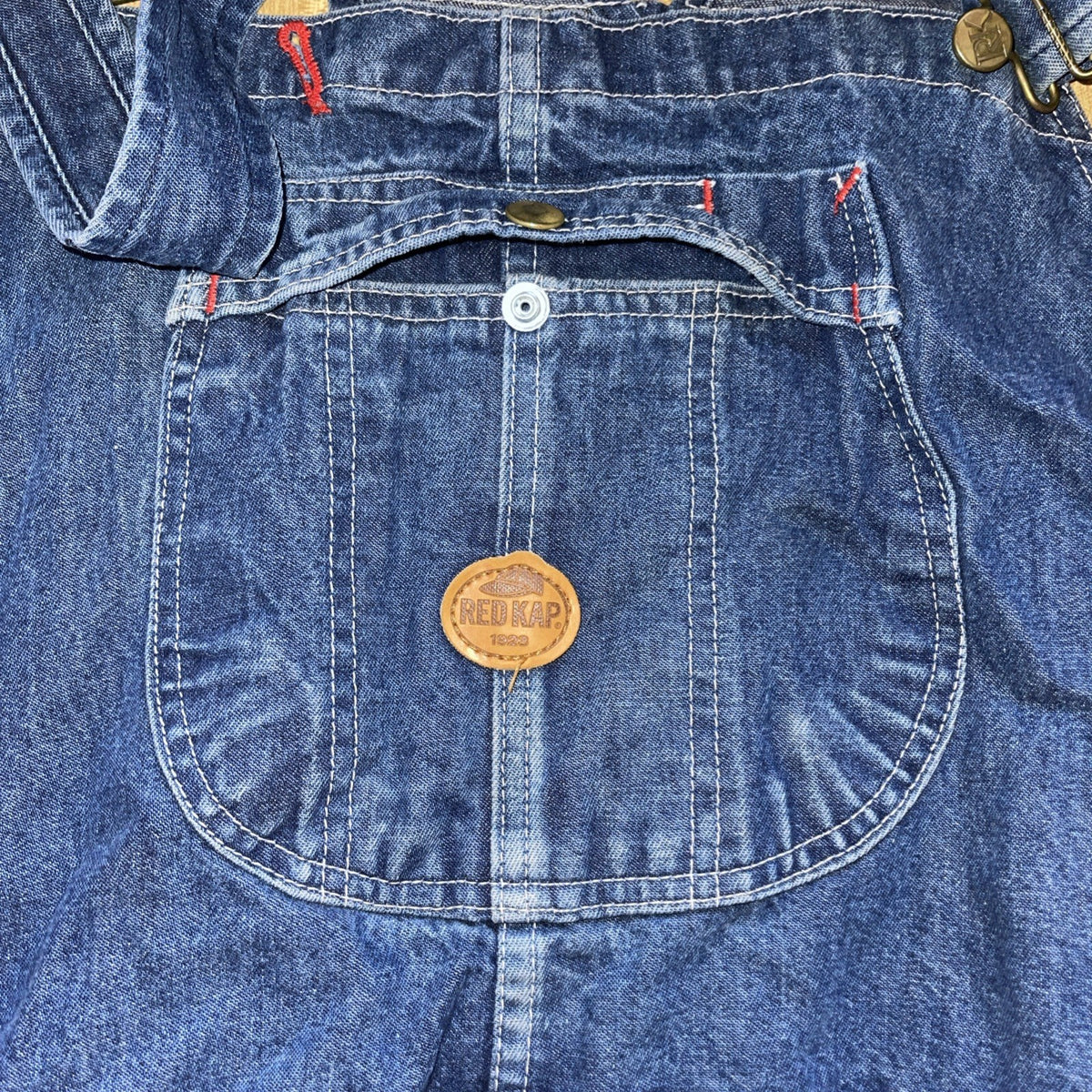 Red Kap Denim Overalls 48/30