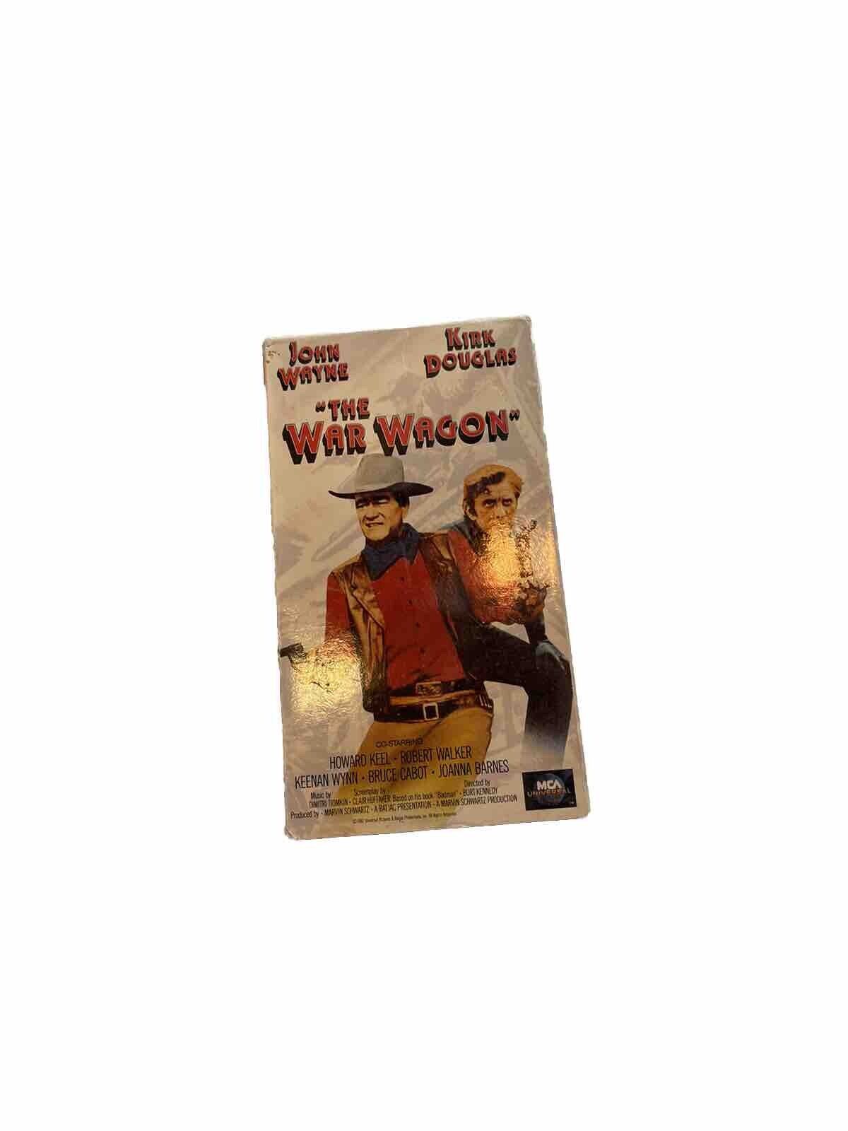 The War Wagon VHS 