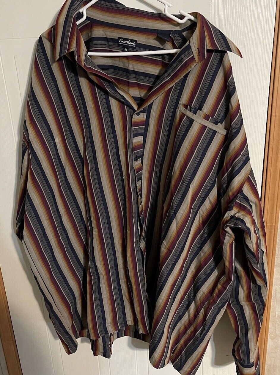 Knockout Button Up 5XL 