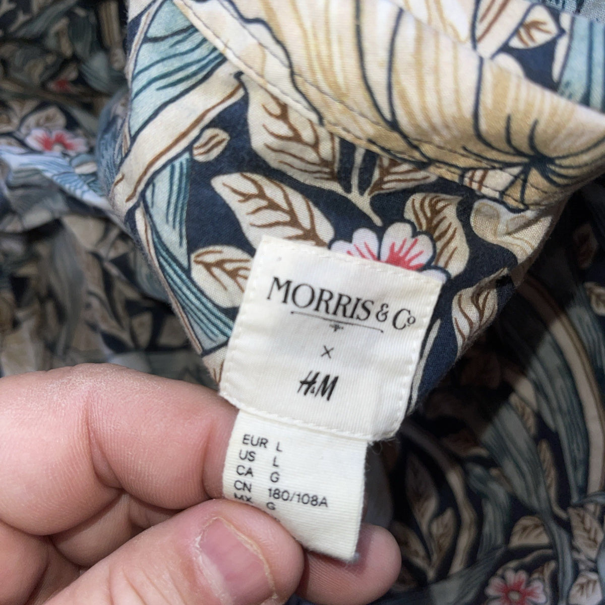 Morris & Co X H&M Button Up Large 