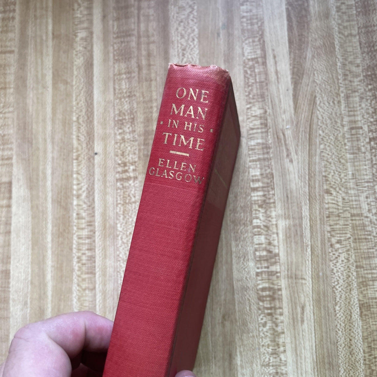 One Man In His Time Hardcover First Edition 