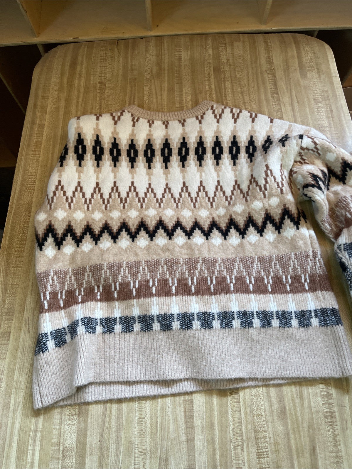 Frye Aztec Sweater Large 