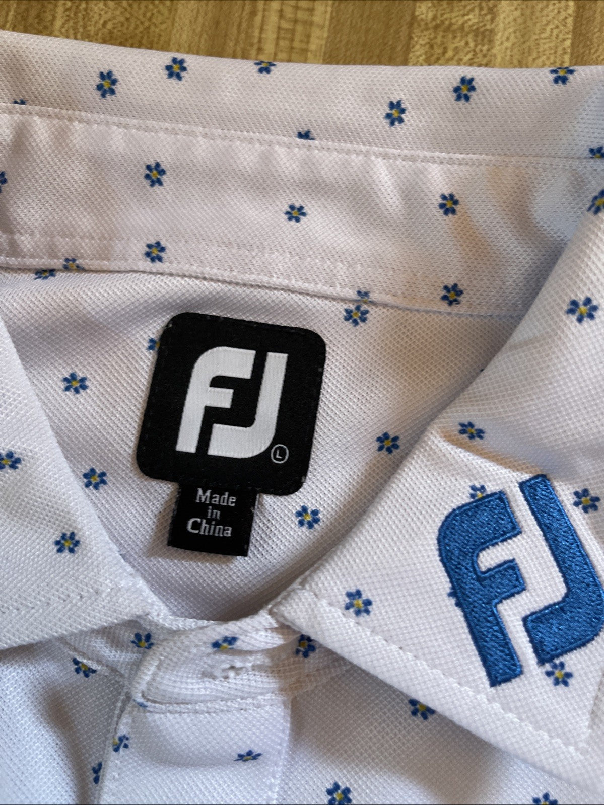 FJ Footjoy Tour Issue Polo Large