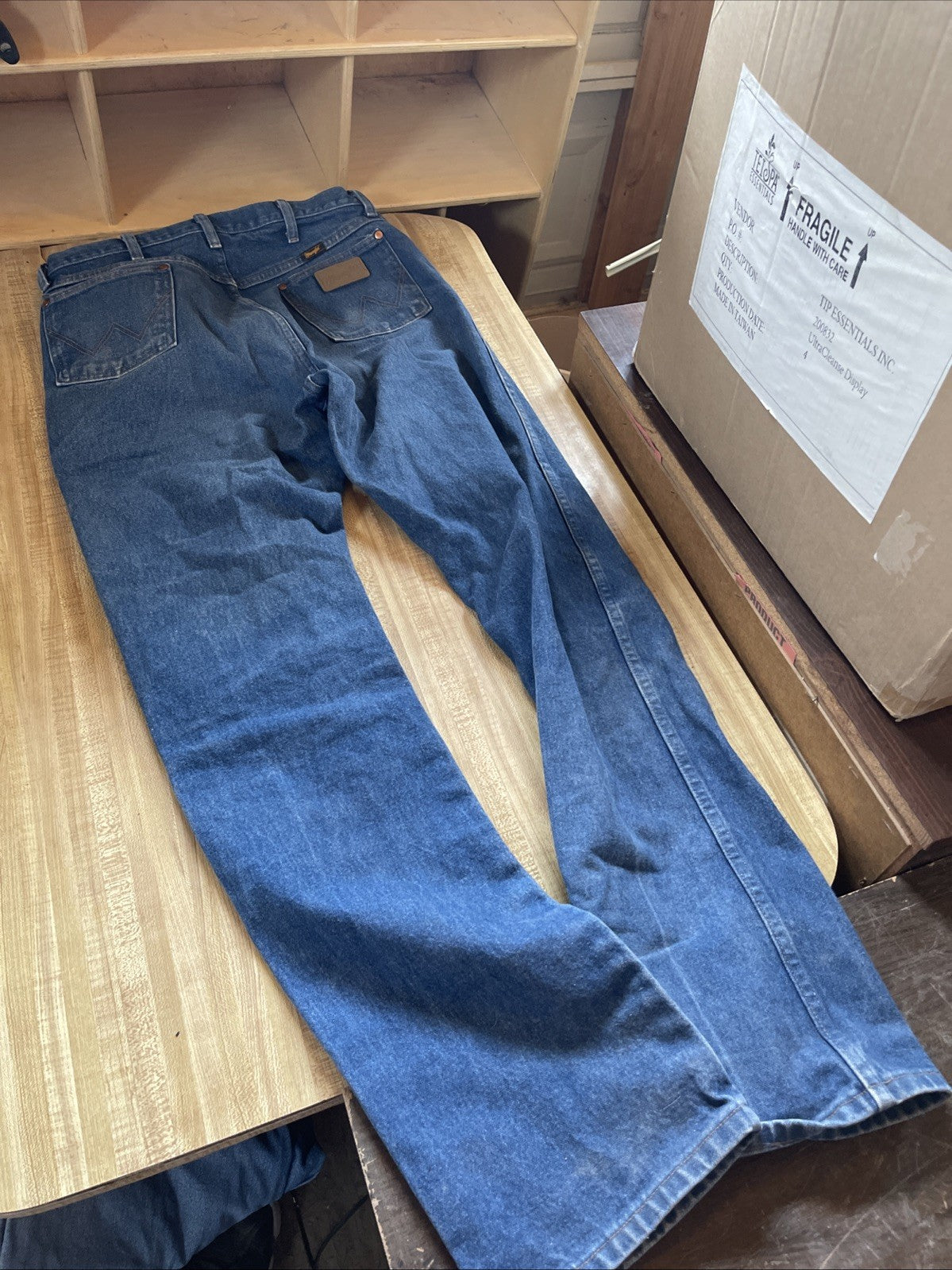 wrangler 13mwz jeans 36x36