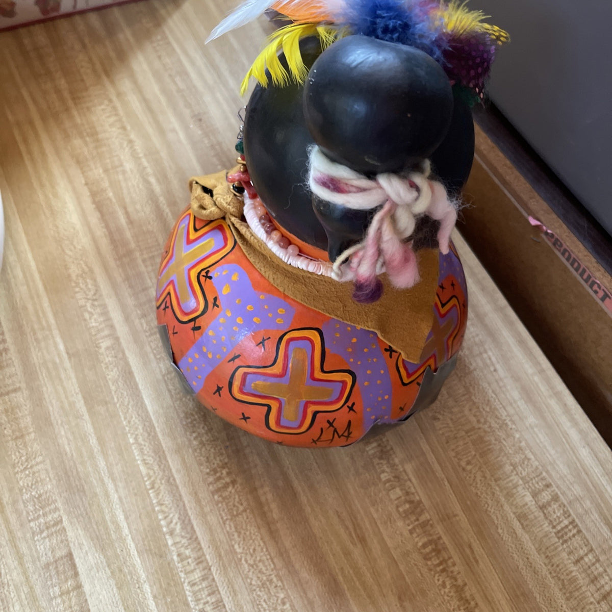 Native Art Signed  KM And LM
