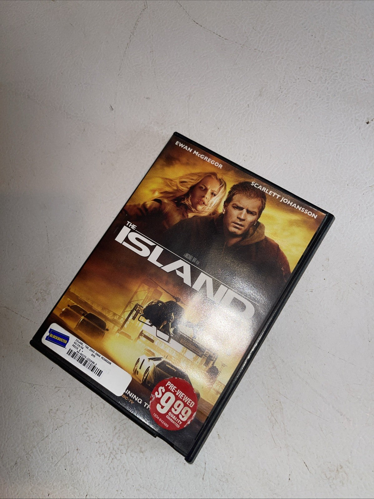 Island (2005) (DVD, 2005) In Blockbuster Case