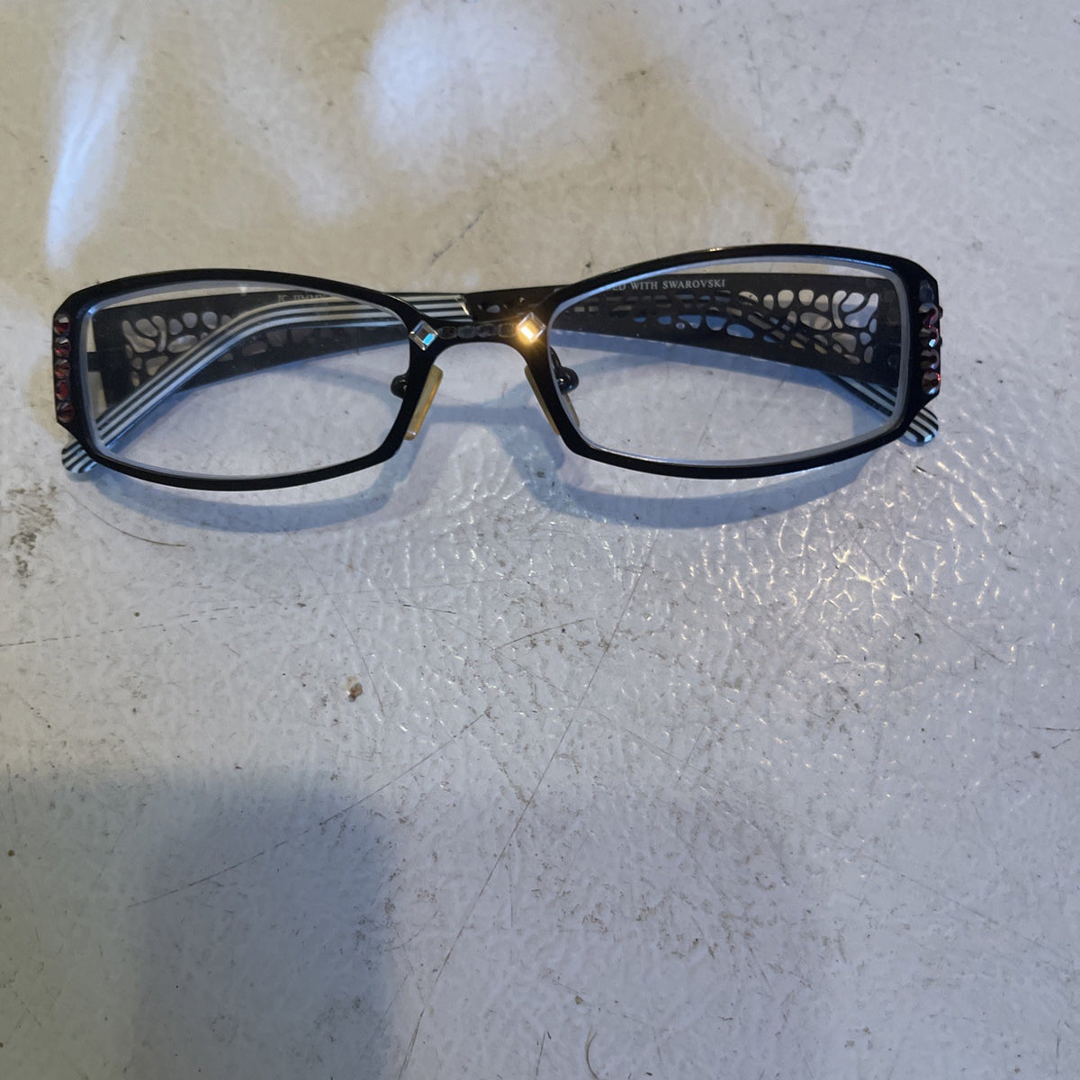 Jimmy Crystal Eyeglass Frames